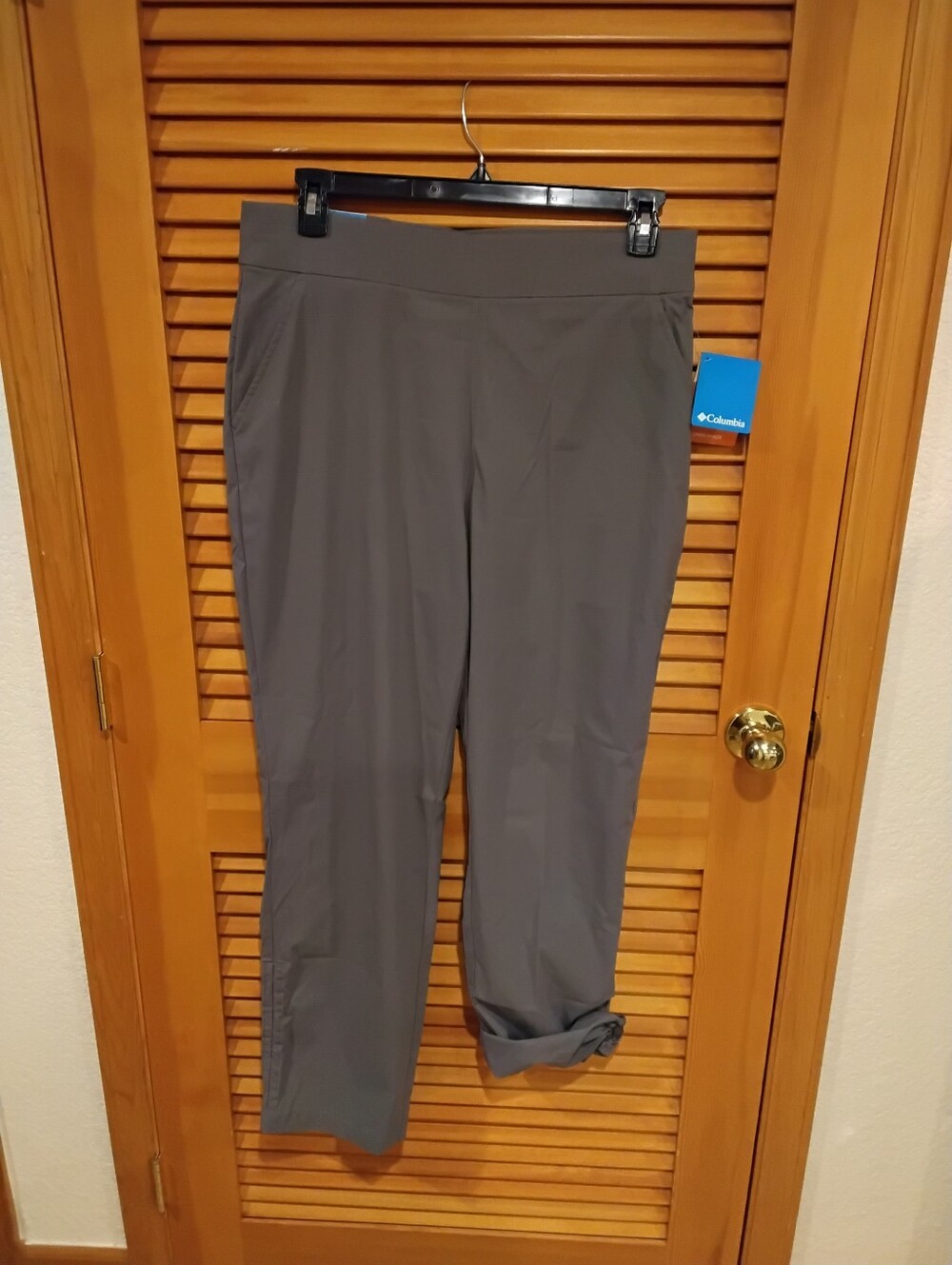 NWT Columbia Large Grey Climber Canyon Pant Firm Price
